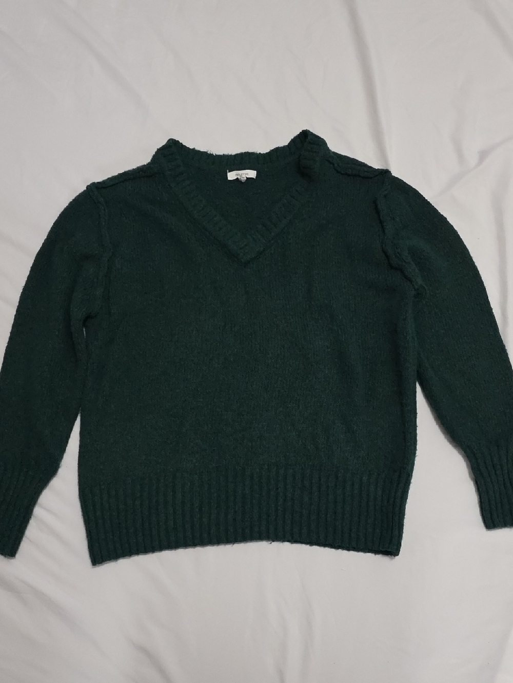 Maurices Forest Green V-Neck Sweater